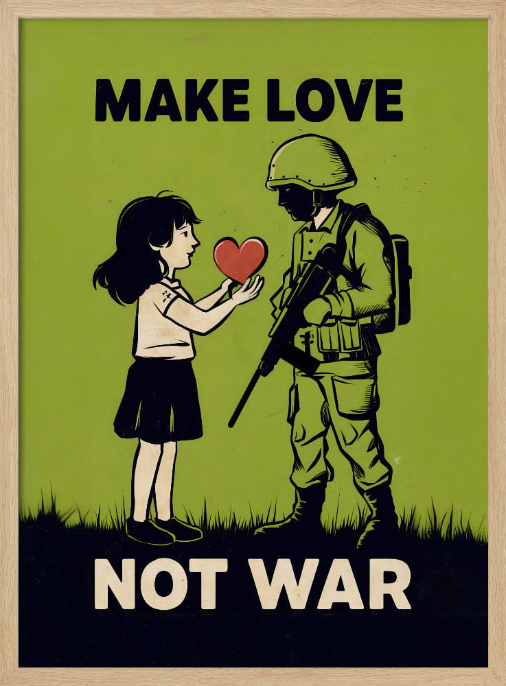 Liebe machen, nicht Krieg | Poster