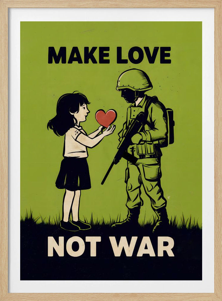 Liebe machen, nicht Krieg | Poster