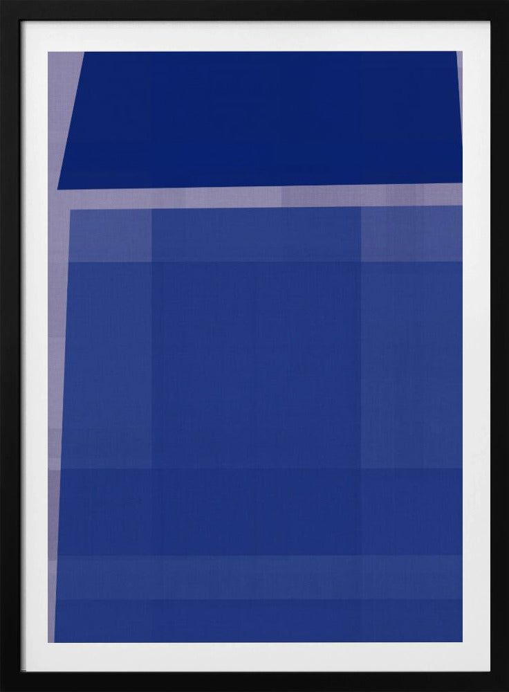 Gewebte blaue Marmelade 1 | Poster