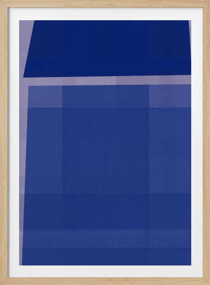 Gewebte blaue Marmelade 1 | Poster