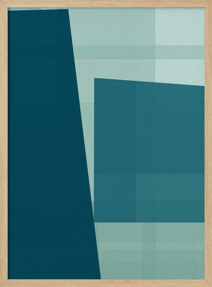 Gewebte Teal Jam 2 | Poster