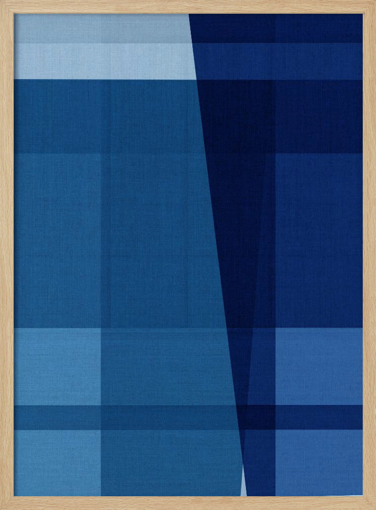 Gewebtes Marineblaues Jam 3 | Poster