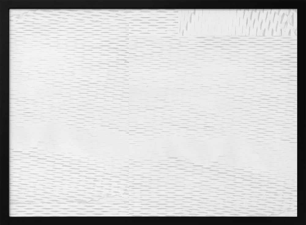 Weiße gewebte Blöcke 6 | Poster