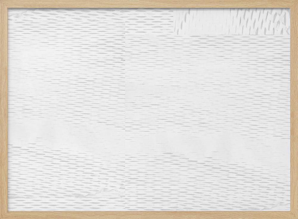 Weiße gewebte Blöcke 6 | Poster
