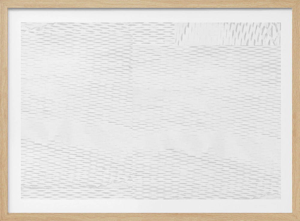 Weiße gewebte Blöcke 6 | Poster