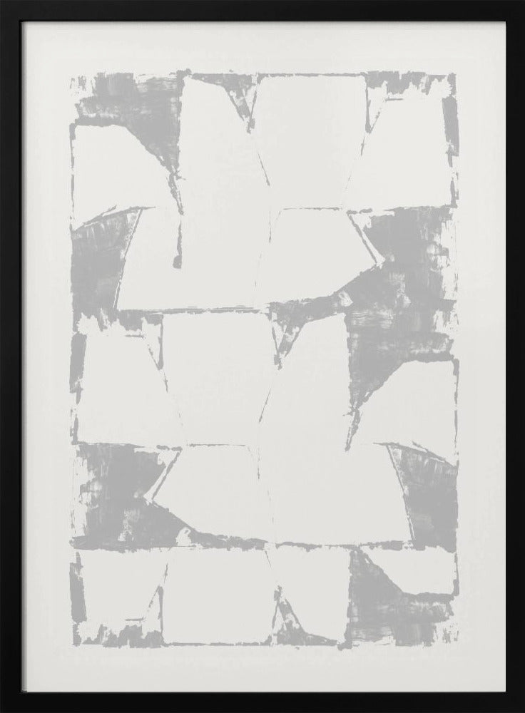 Grauweiß auf Weiß 2 | Poster