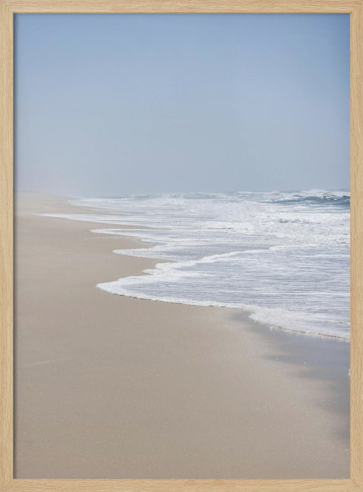 Blau und Sand 1 | Poster