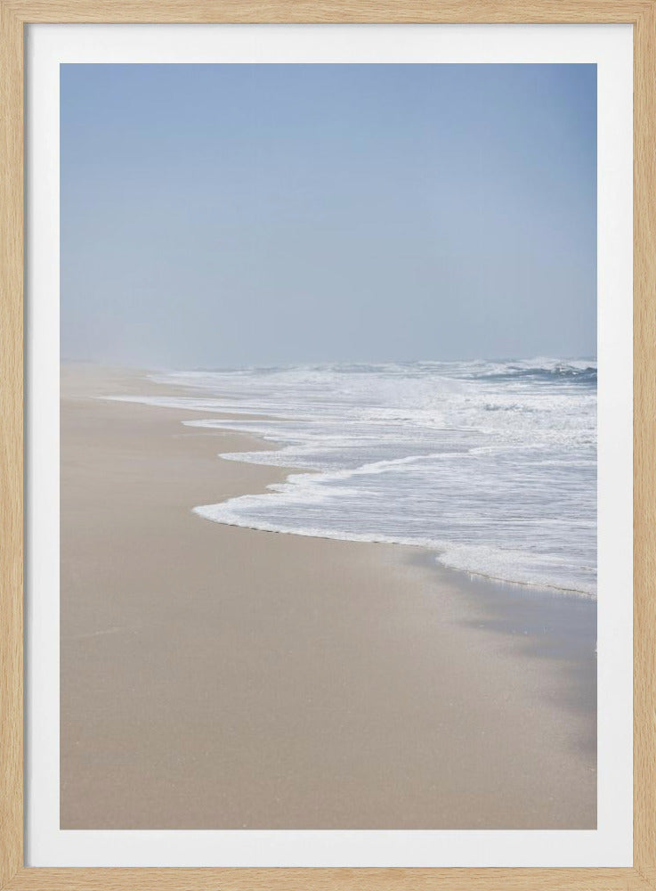 Blau und Sand 1 | Poster