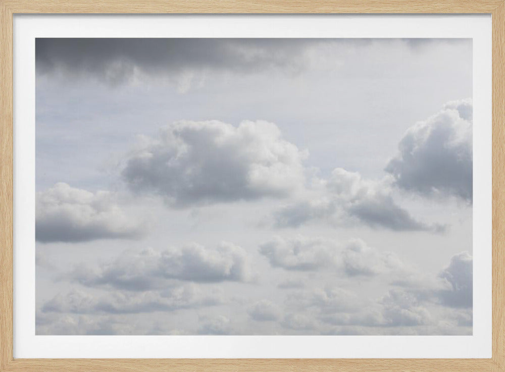 Zarte Wolken | Poster