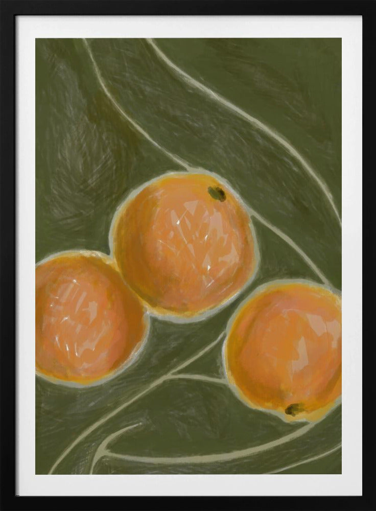 KH Studio - The Colors Orange & Green | Poster
