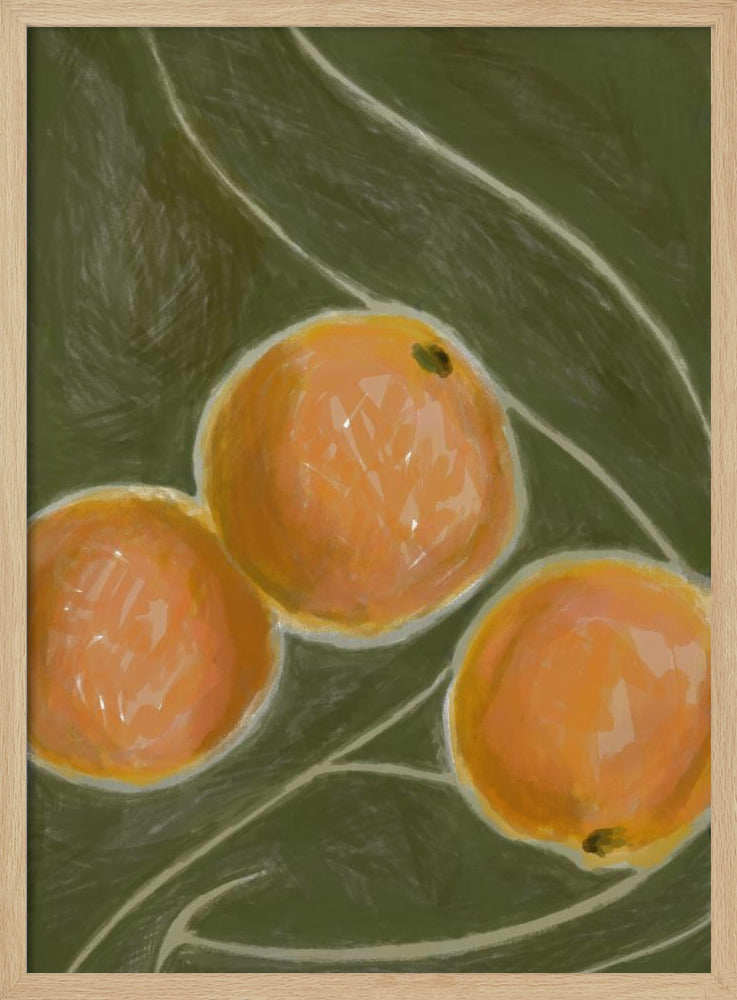 KH Studio - The Colors Orange & Green | Poster