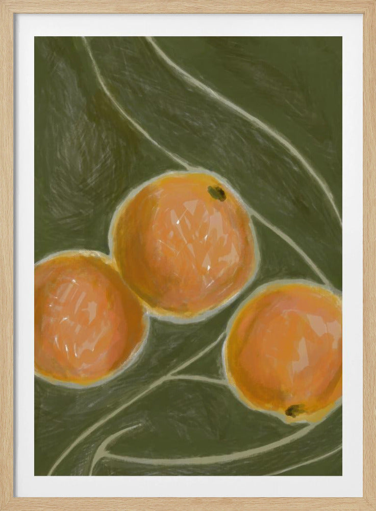 KH Studio - The Colors Orange & Green | Poster