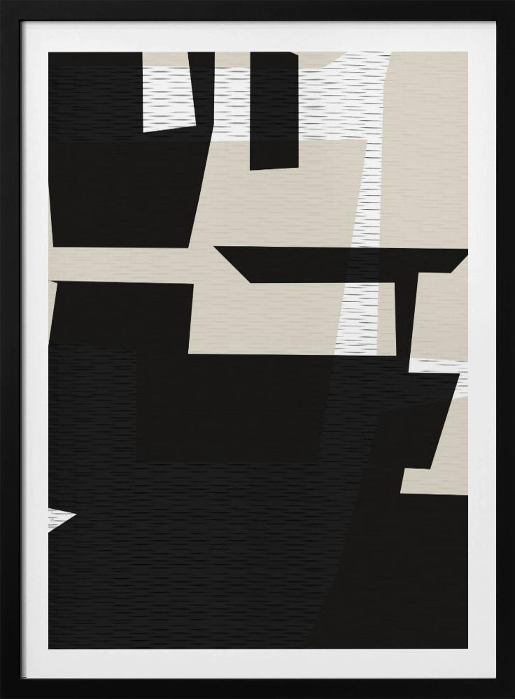 Minimalistisches gewebtes Textil 1 | Poster