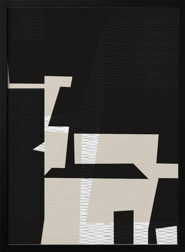 Minimalistisches gewebtes Textil 3 | Poster