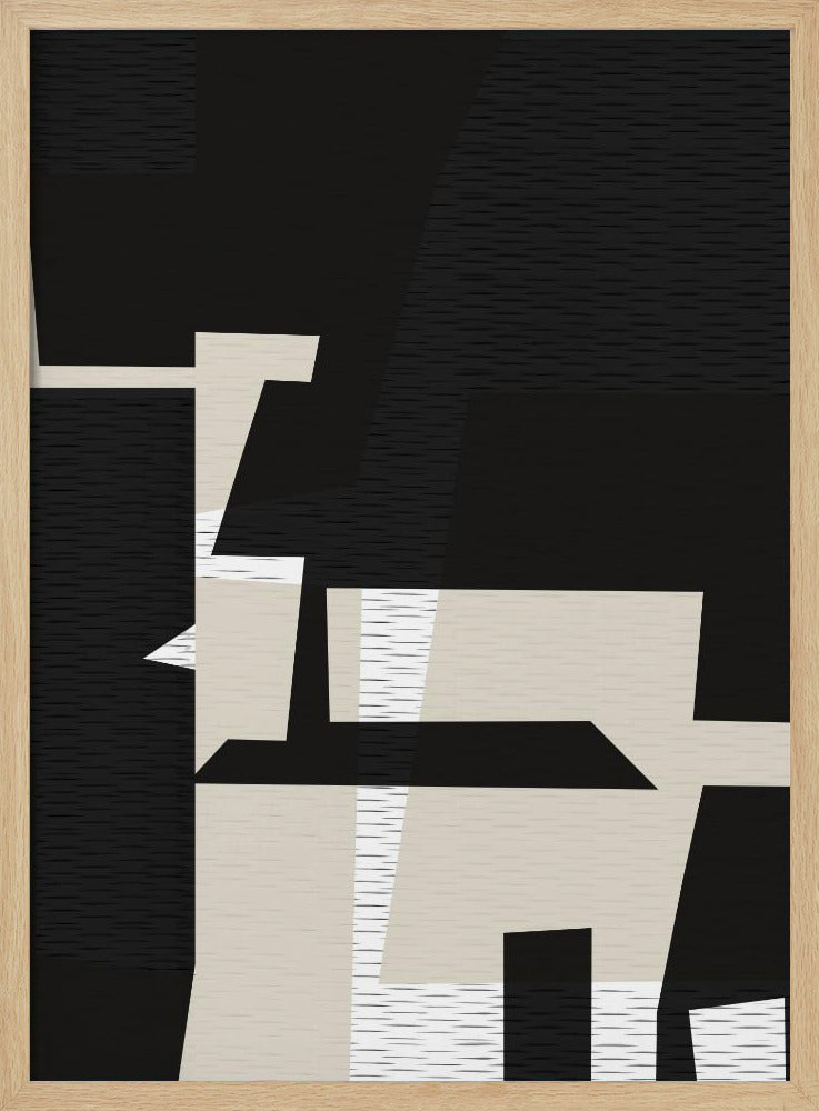 Minimalistisches gewebtes Textil 3 | Poster