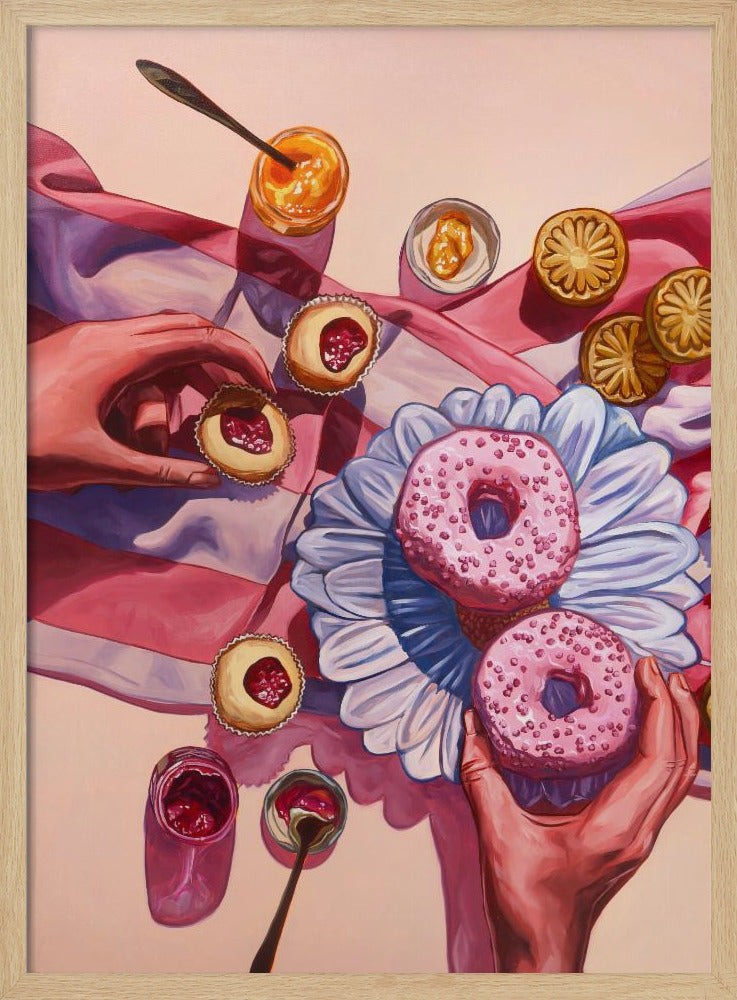 Mittwochs essen wir Pink | Poster