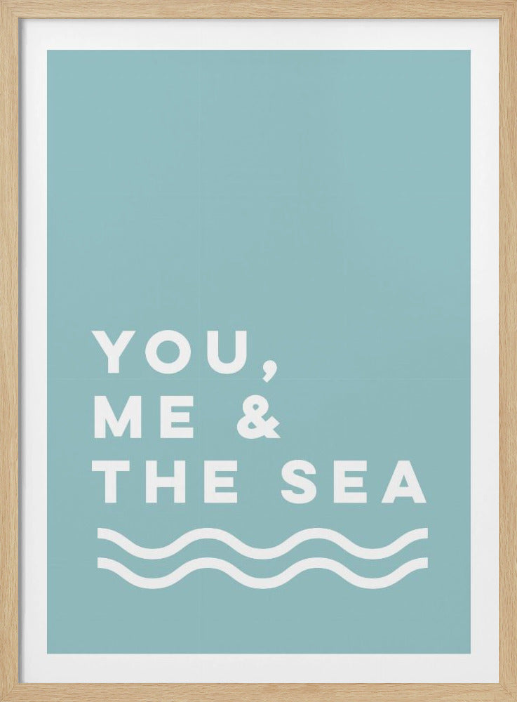 Du, ich und das Meer | Poster