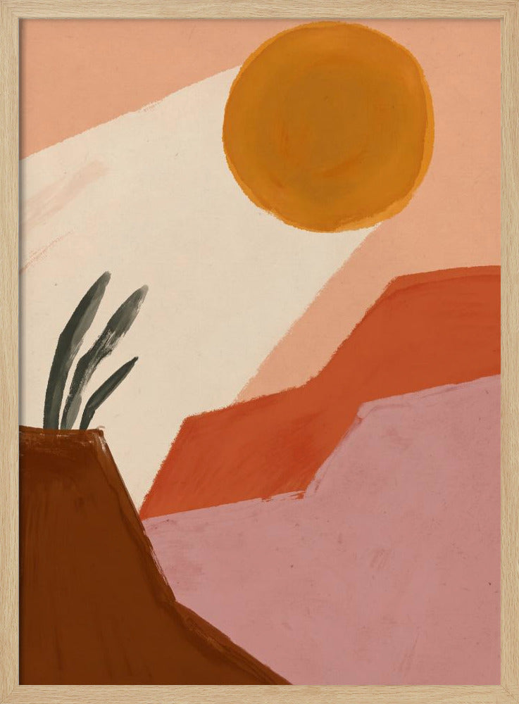 Wüstensonnenlicht | Poster