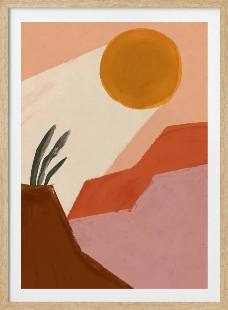 Wüstensonnenlicht | Poster