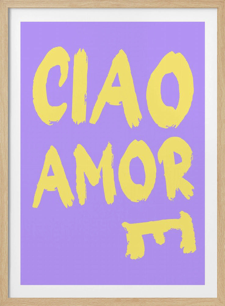 Ciao amore | Poster