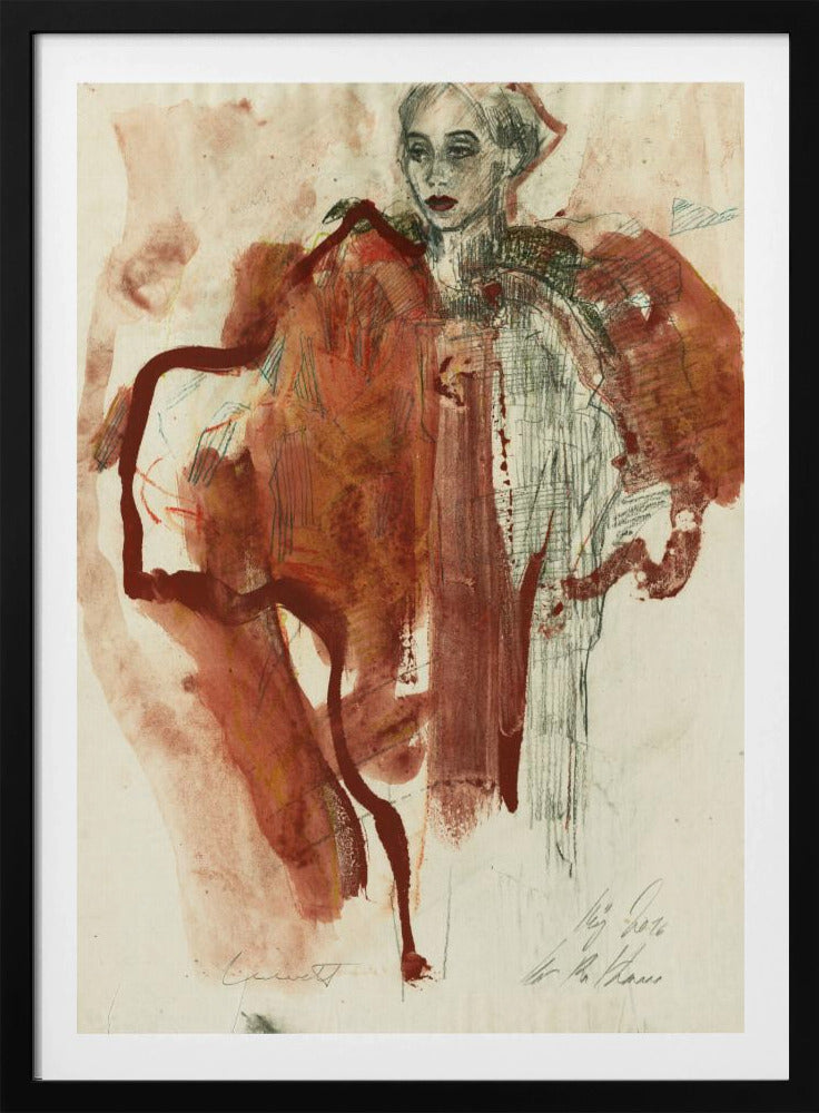 Evokative menschliche Figur | Poster