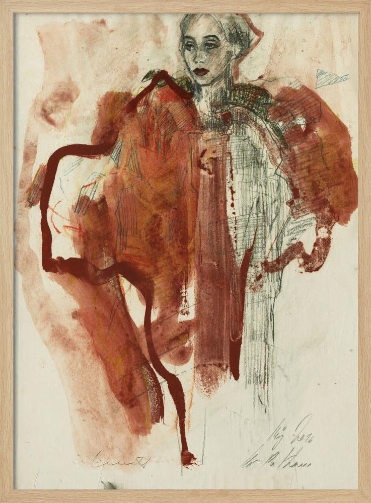 Evokative menschliche Figur | Poster