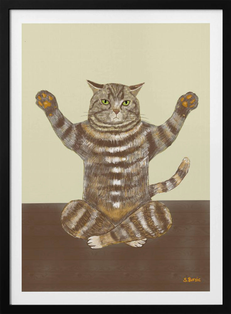 Yoga-Katze | Poster