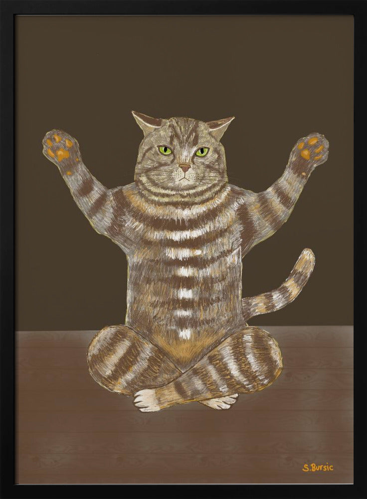 Yoga-Katze | Poster