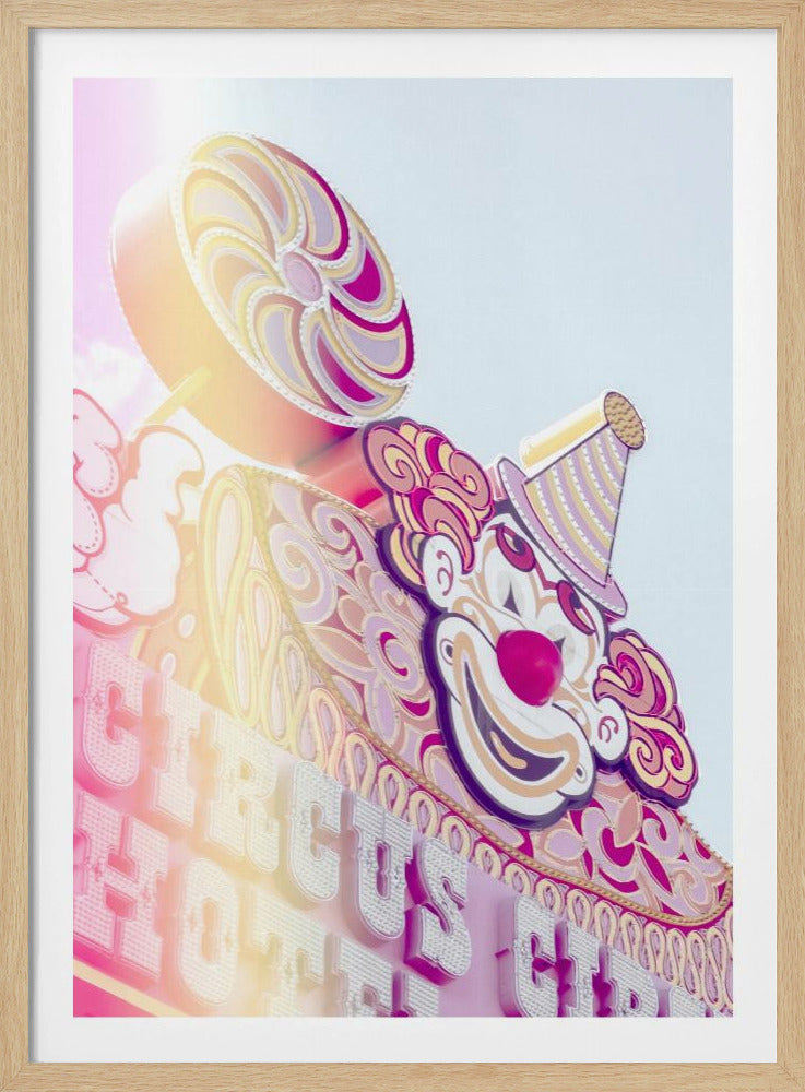 Zirkusschild-Portrait | Poster