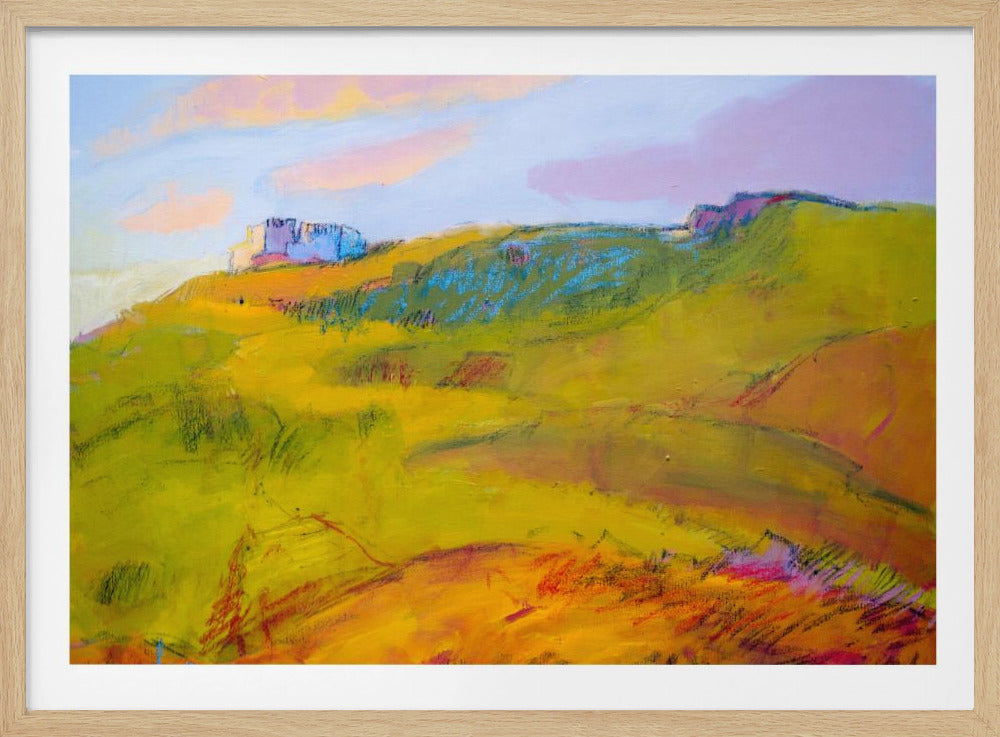Vibrant Hillside Dream | Poster
