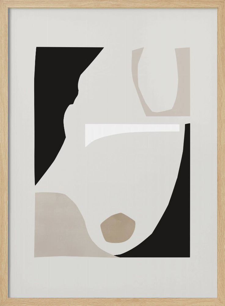 Abstrakte Formen 1 | Poster