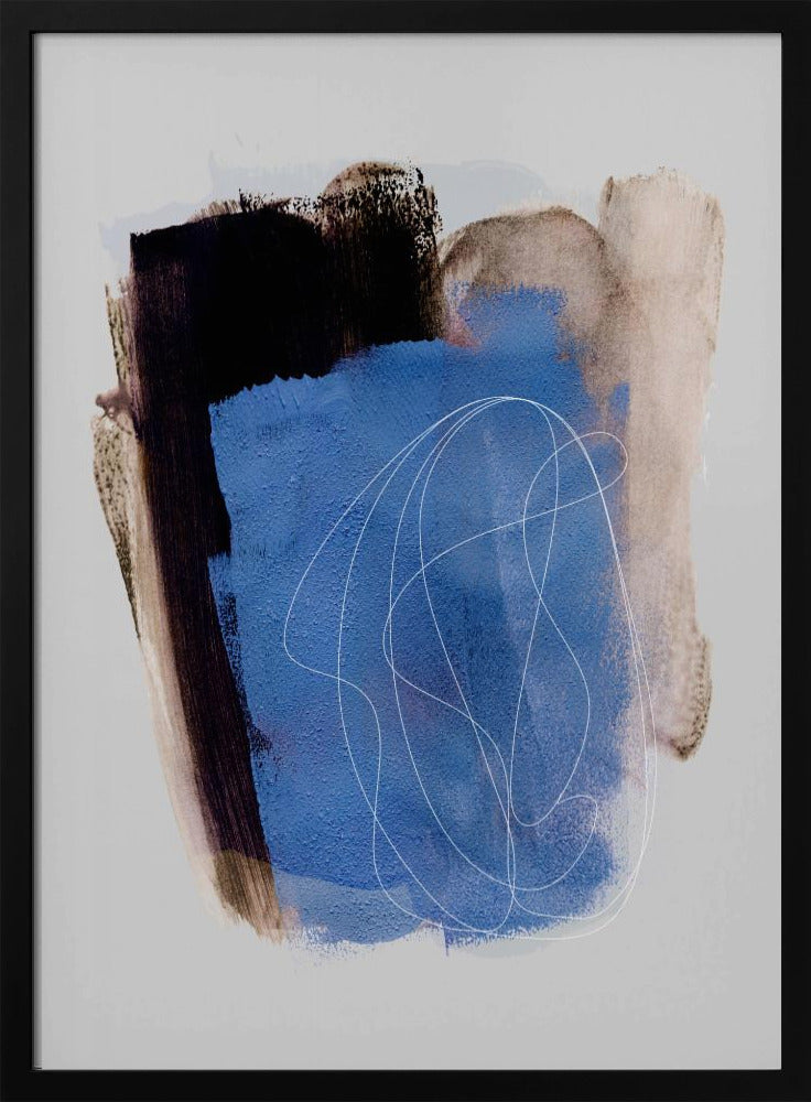 Abstrakte Pinselstriche 55 | Poster