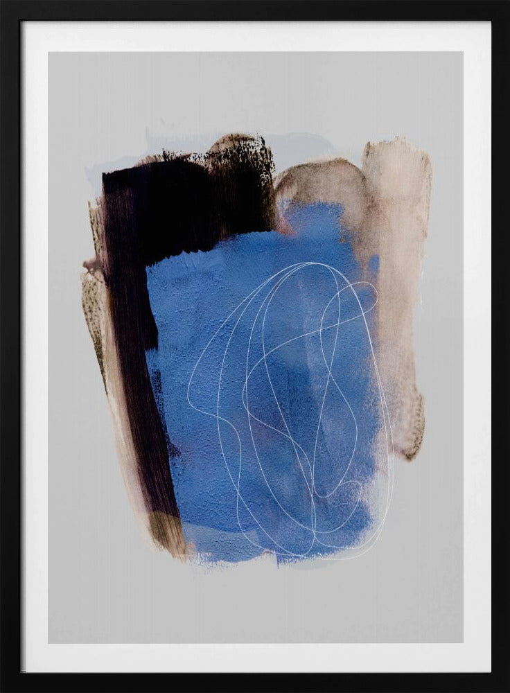 Abstrakte Pinselstriche 55 | Poster