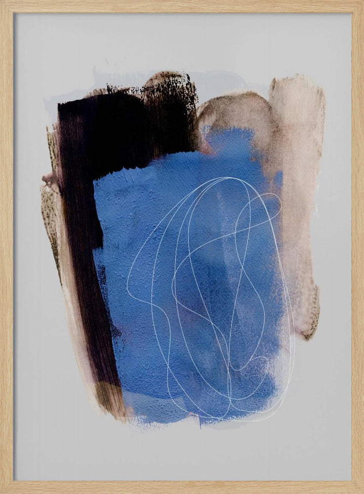 Abstrakte Pinselstriche 55 | Poster