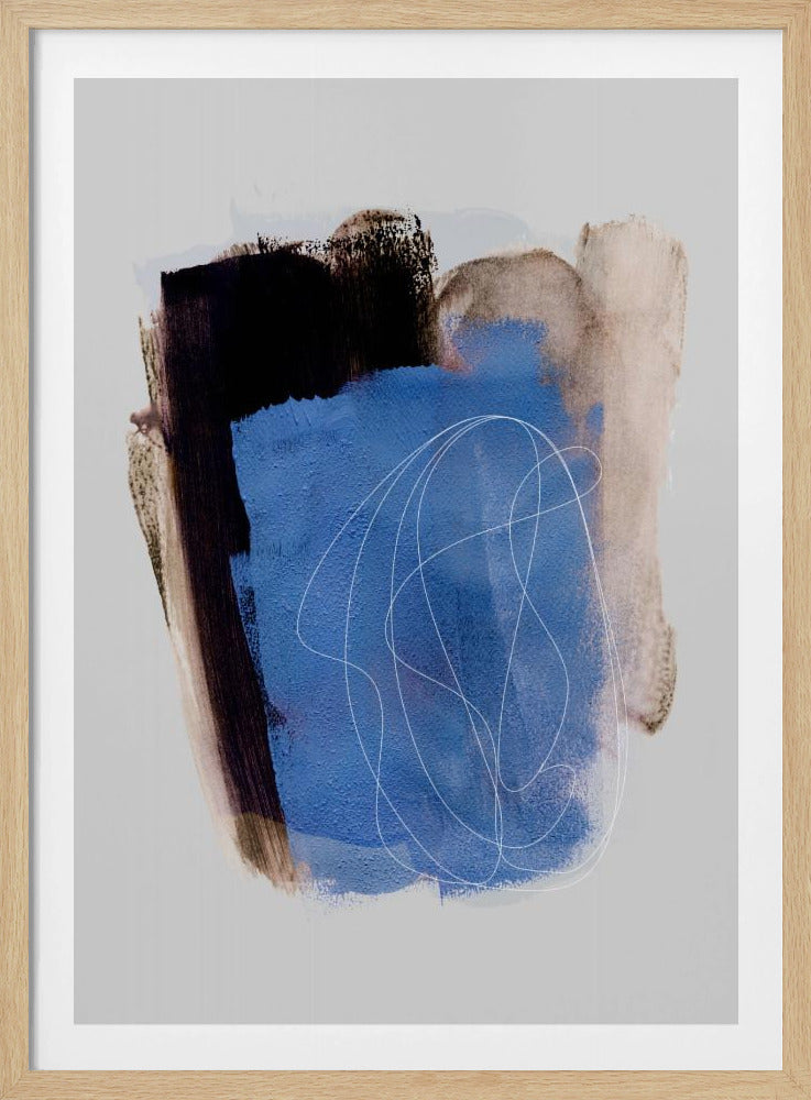 Abstrakte Pinselstriche 55 | Poster