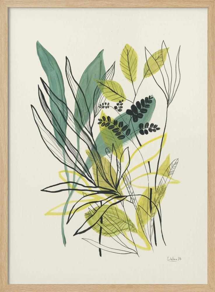 Laub Nr. 2 | Poster