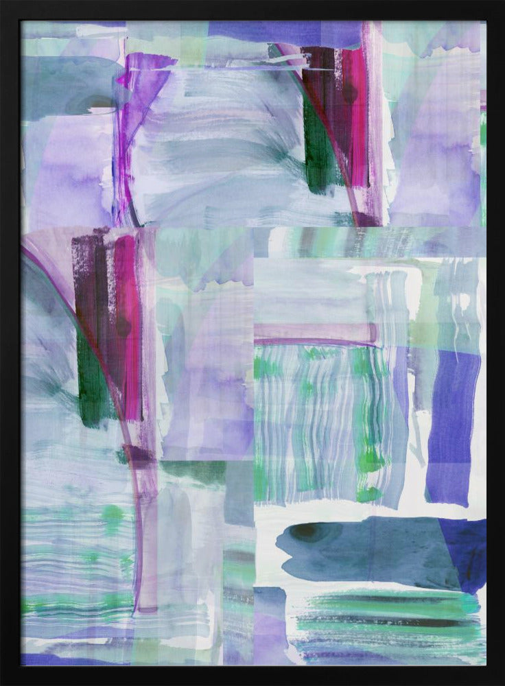 Pflaume Lila Flieder Abstrakt 1 | Poster