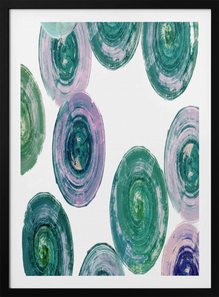 Spinnende Wirbel 1 | Poster