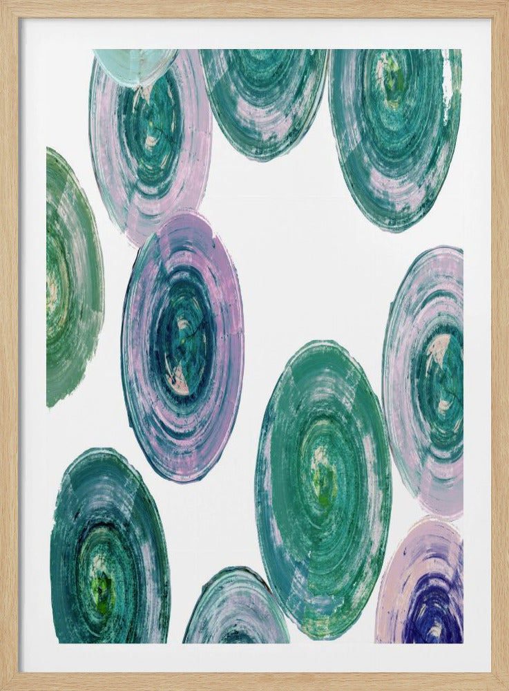 Spinnende Wirbel 1 | Poster