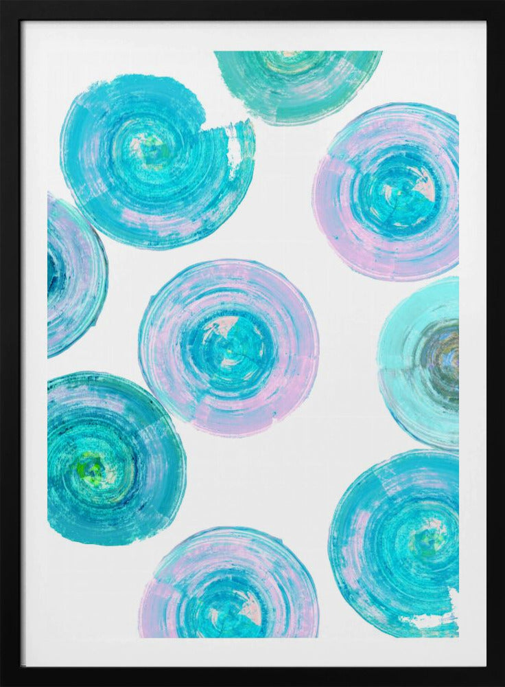 Spinnende Wirbel 3 | Poster