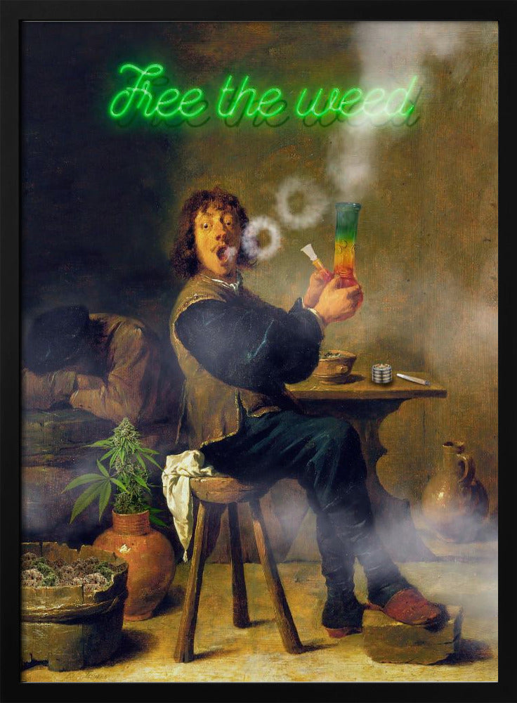 Befreie das Gras | Poster