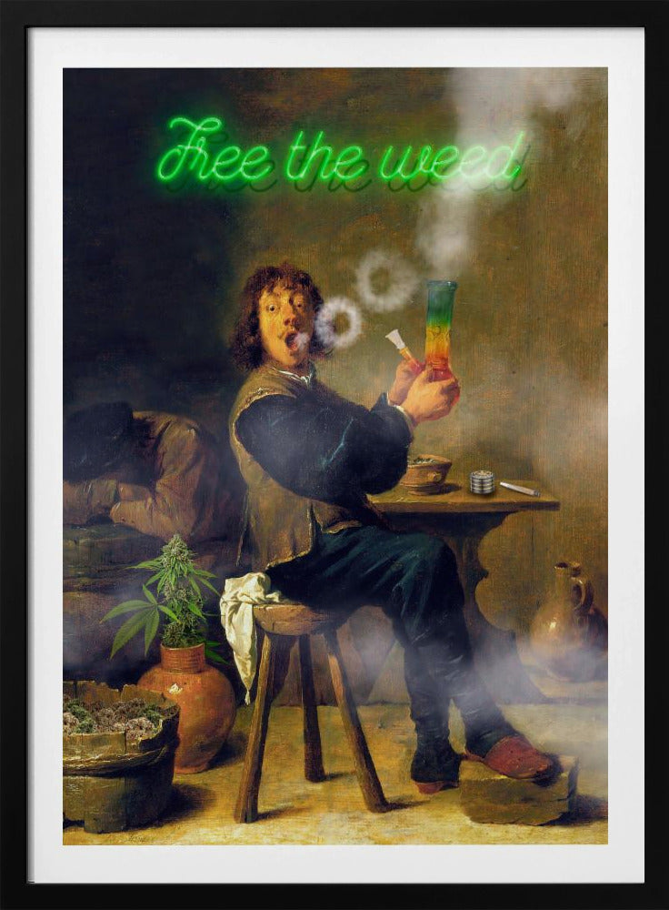 Befreie das Gras | Poster