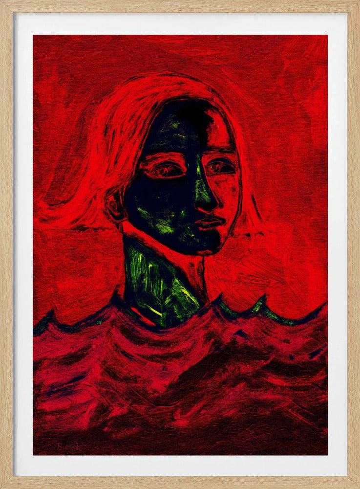 Der Schwimmer Rot | Poster