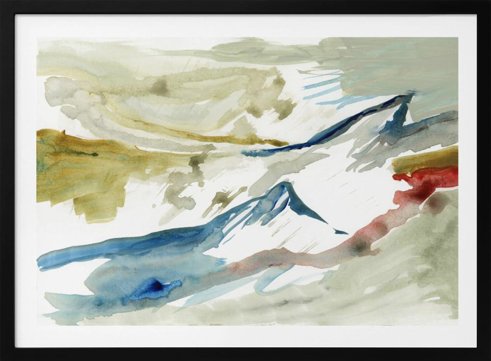 Abstrakte Landschaft 1 | Poster
