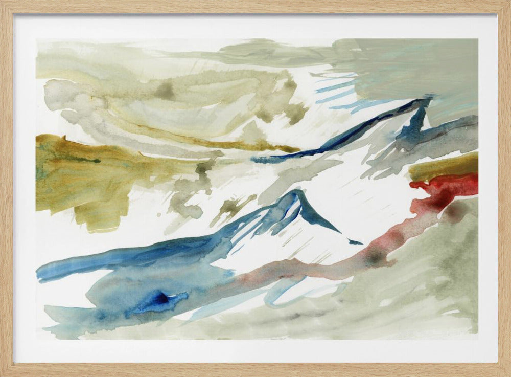 Abstrakte Landschaft 1 | Poster