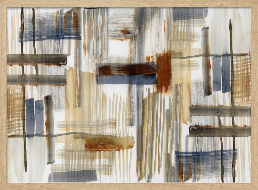 Earthtone Shapes 2 | Poster