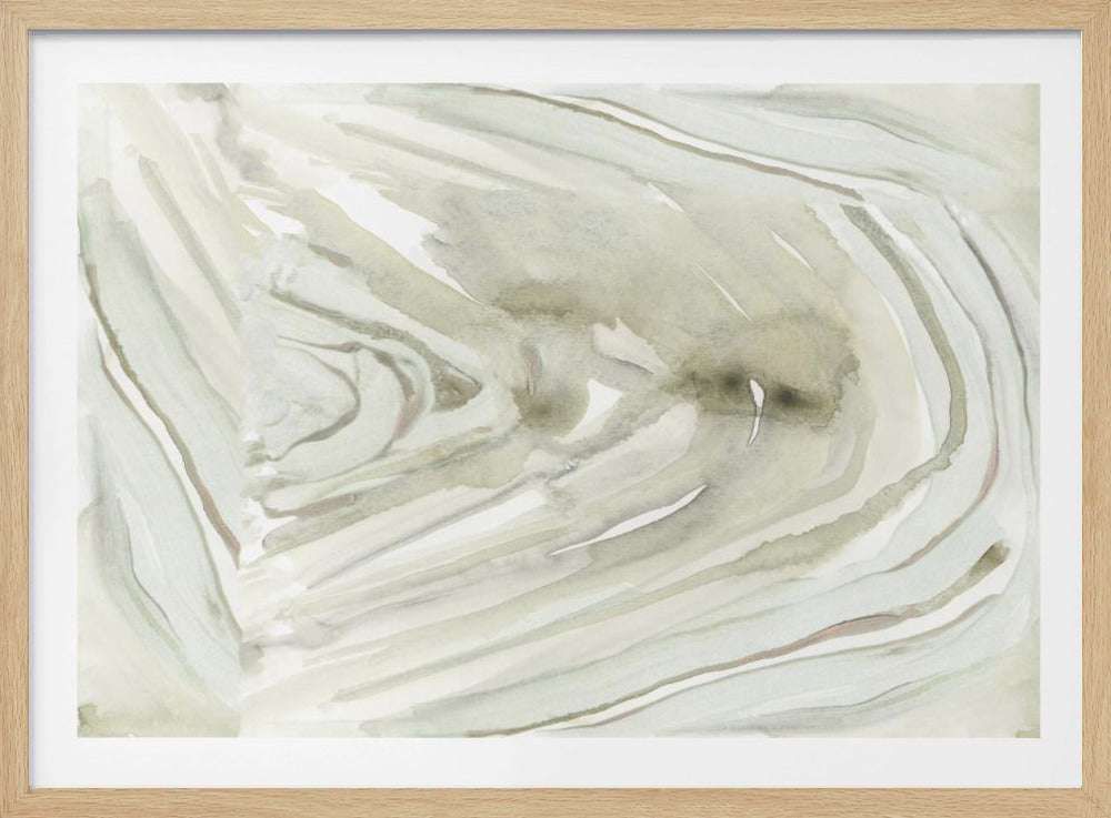 Neutraler geschnittener Achat 1 | Poster