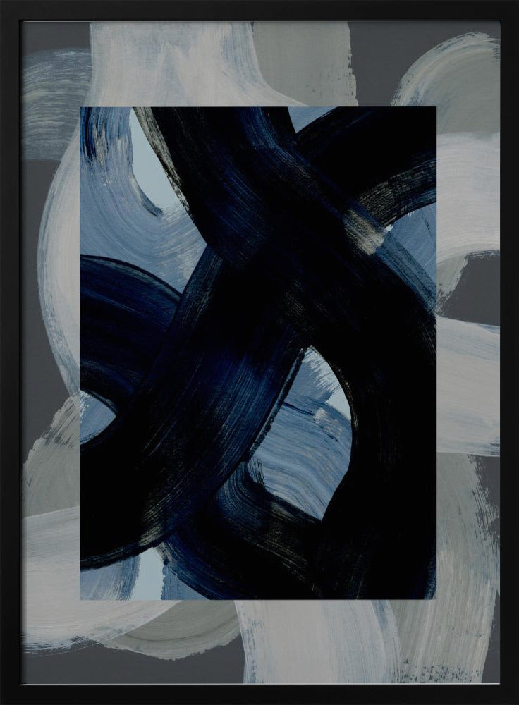 Abstrakte Pinselstriche 150x | Poster