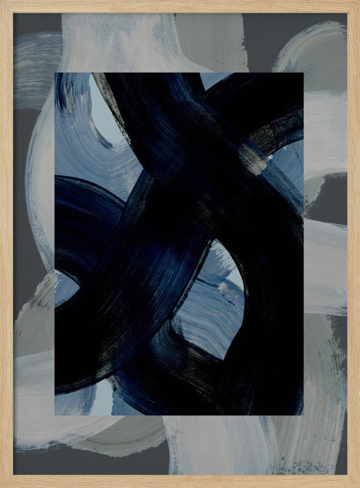 Abstrakte Pinselstriche 150x | Poster