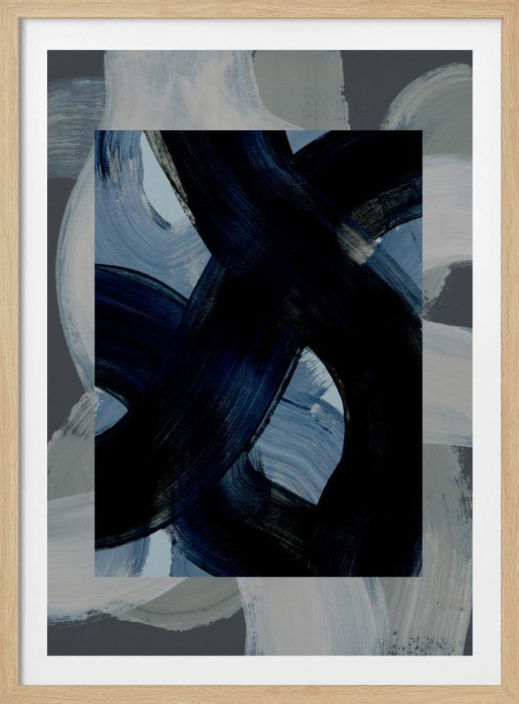 Abstrakte Pinselstriche 150x | Poster